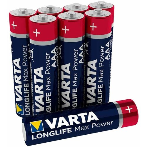 Батарейки (8 шт.) Varta LR03/AAA LONGLIFE Max Power-8BL