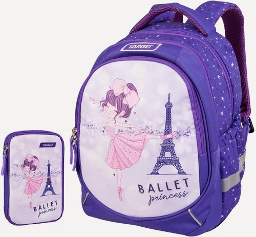 Изображение товара Рюкзак Target суперлегкий с пеналом "Ballet Princess" 27051 для девочки