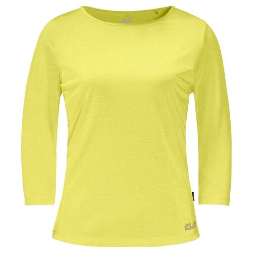 фото Футболка женская jack wolfskin jwp 3/4 t размер s sorbet