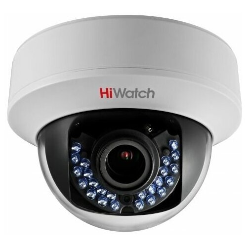 Видеокамера HDTVI 1 Мп с ИК подсветкой HiWatch DS-T107 28-12 mm 394000₽