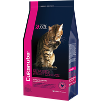 Eukanuba Adult Sterilised Weight Сontrol сбалансированный сухой корм для кошек, 1,5 кг