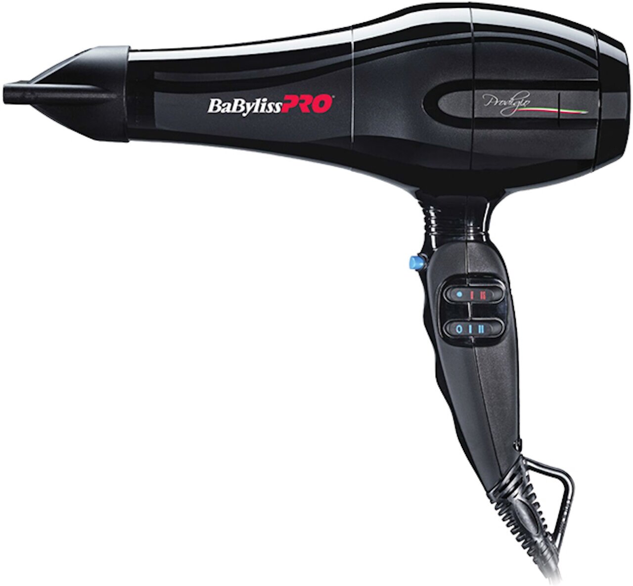 Фен Babyliss Pro Prodigio черный (BAB6710RE) - фото №4