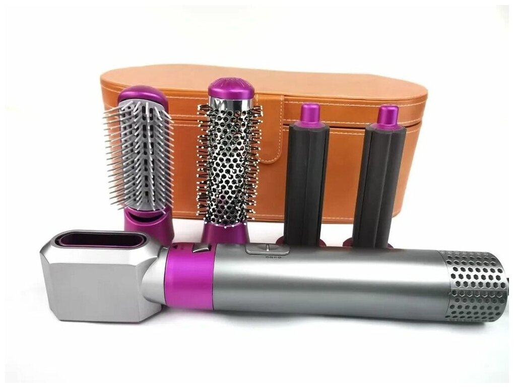 Стайлер Bienistar Airwrap 5в1 для разных типов волос, мультистайлер выпрямитель брашинг для создания локонов и волн - фотография № 1