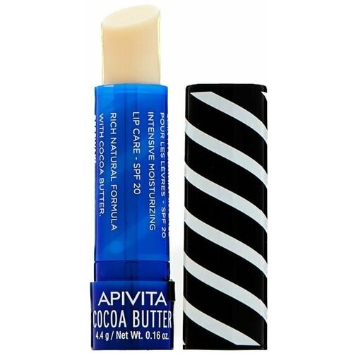 APIVITA Бальзам для губ Cocoa Butter интенсивно увлажняющий уход для губ apivita cocoa butter spf 20 4 4 гр