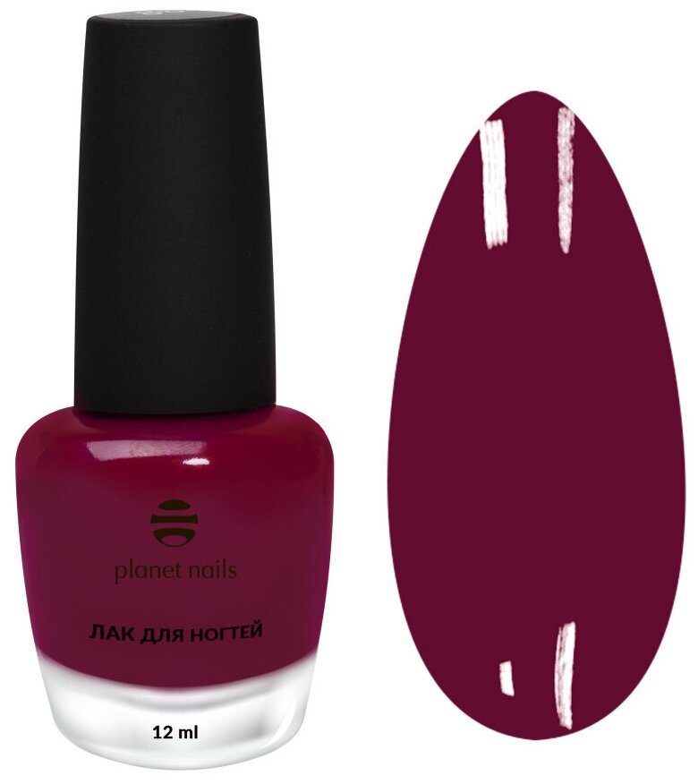 Лак для ногтей с гелевым эффектом Planet nails №884 12 мл арт.13884