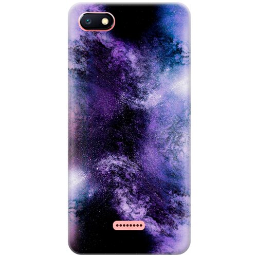 фото Re:pa накладка transparent для xiaomi redmi 6a с принтом "космическое свечение"