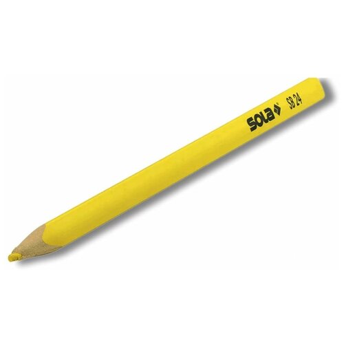 Карандаш разметочный 24см SB 24 (SOLA) (желтый. Поверхности из металла, керамики, стекла, пластмассы, резины, а также сухого или влажного де) (6602252