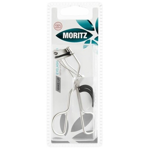 Щипчики для завивки ресниц `MORITZ` с 2-мя запасными силиконовыми прокладками