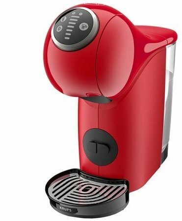 Капсульная кофемашина Krups Dolce Gusto Genio S Plus 15 бар, красный - фотография № 1