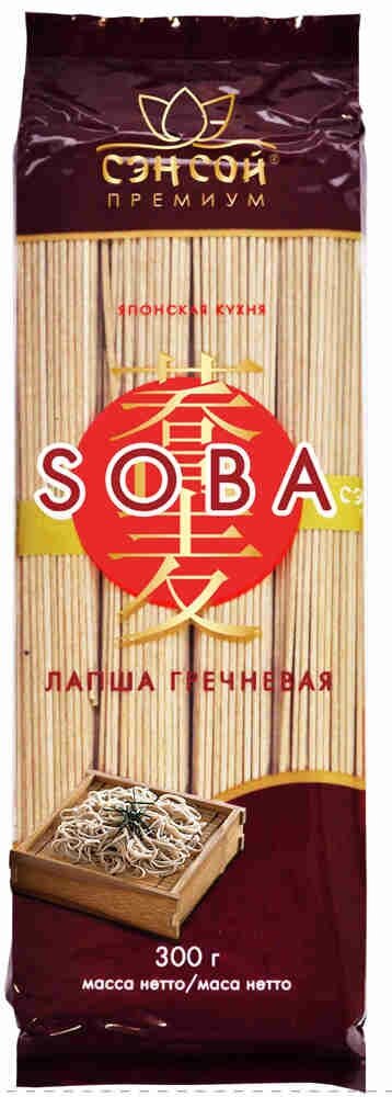Лапша Sen Soy Японская кухня Soba гречневая, 300 г - фотография № 19