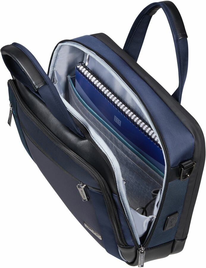 Сумка для ноутбука 14.1" Samsonite dark blue (KG3-11002) - фото №4