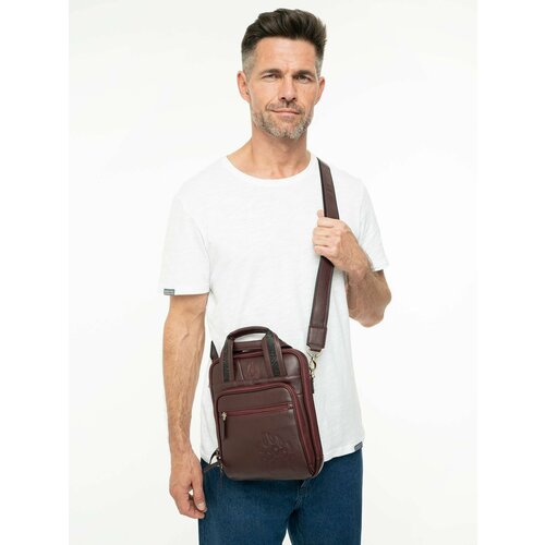 фото Сумка планшет великоросс, бордовый