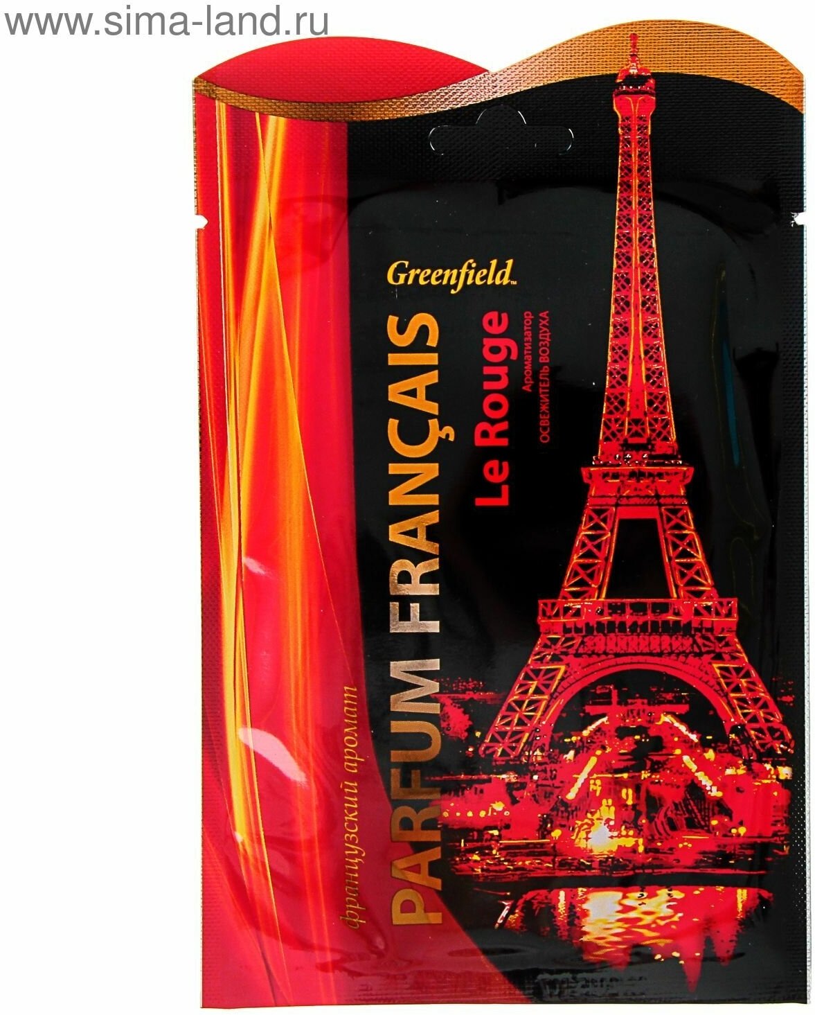 Ароматизатор-освежитель воздуха, Greenfield «Francais Le Rouge»