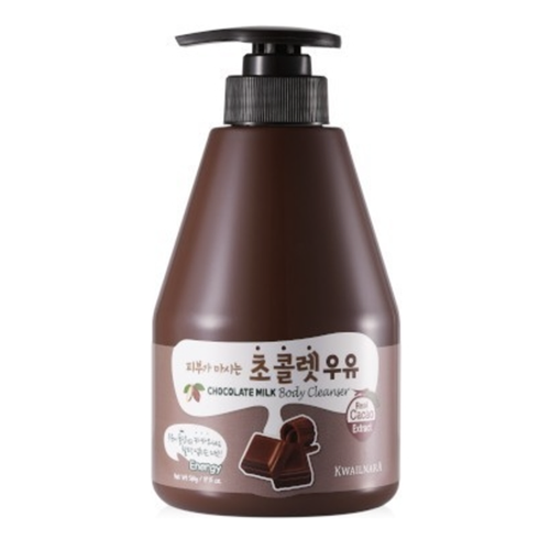 Гель для душа с ароматом шоколадного молока [Welcos] Kwailnara Chocolate Milk Body Cleanser