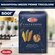 Макароны Перья Barilla (мецце пенне) трехцветные, 500г.