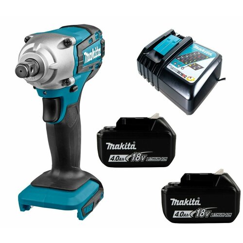 Гайковерт аккумуляторный 18В 190Нм - 12 Makita DTW190RM2 Li-Ion 2x4Ач зу 55218₽