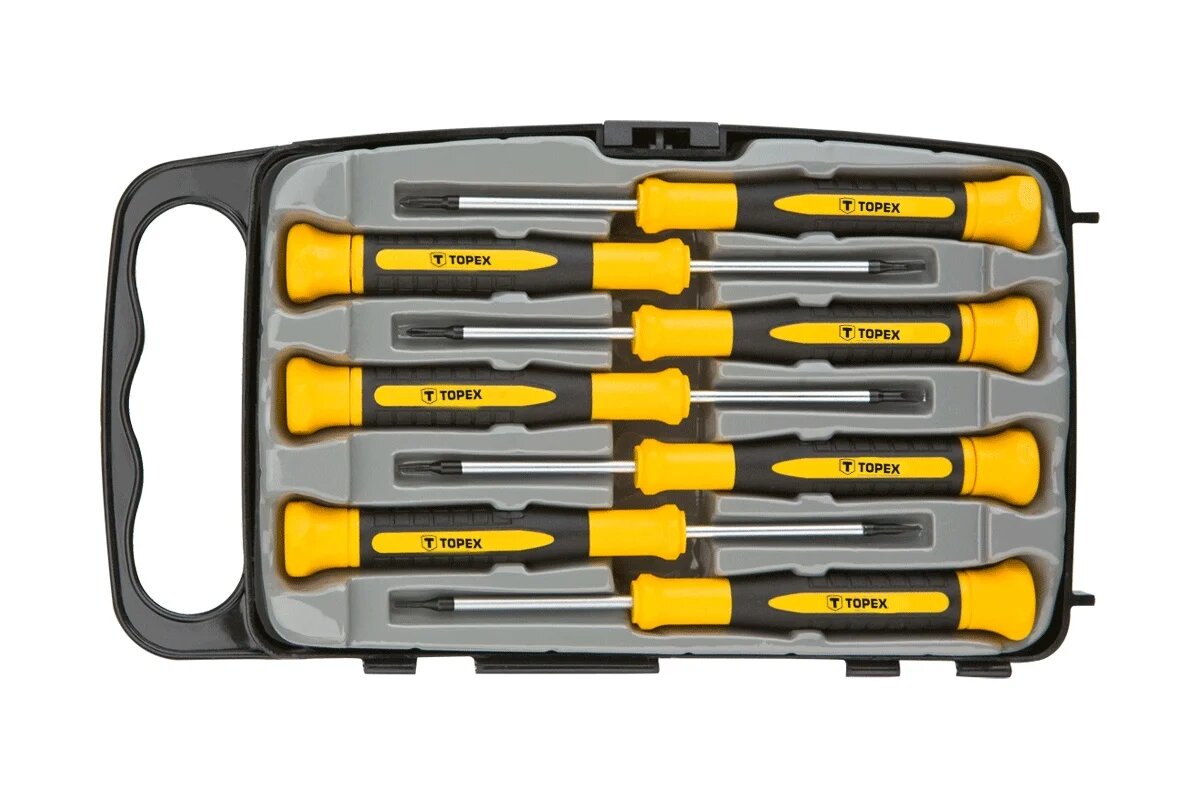 TOPEX Отвертки прецизионные, набор 7 шт. 39D558