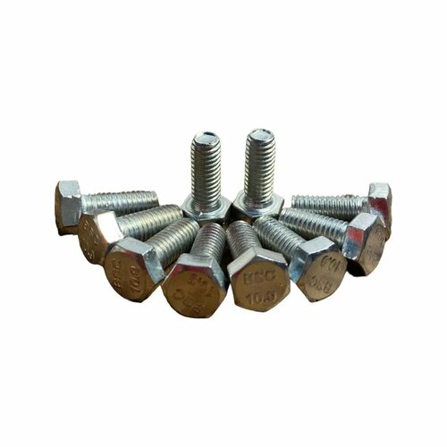 фото Высокопрочный болт 23 болта оц 6x16 мм, к. п.10.9 din933 10 шт. а02400601632605