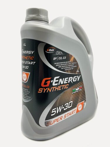 Изображение товара Масло G-Energy Synthetic Super Start 5W30 (4л) 253142400