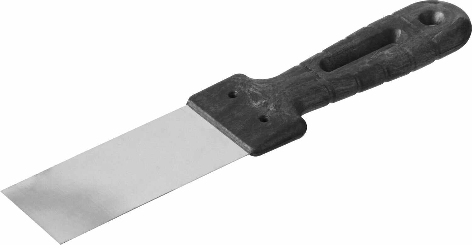 Шпатель СИБИН 40 мм пластиковая ручка нержавеющий 10079-040_z01