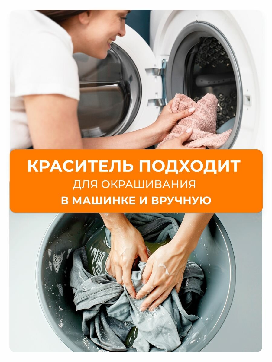 Краска для одежды PROTONE+, для ткани, темно-синего цвета, с закрепителем, 40мл — фото 1