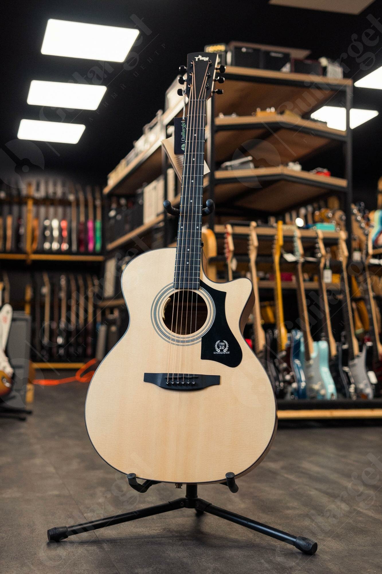 Электроакустическая гитара Tyma TG-1E