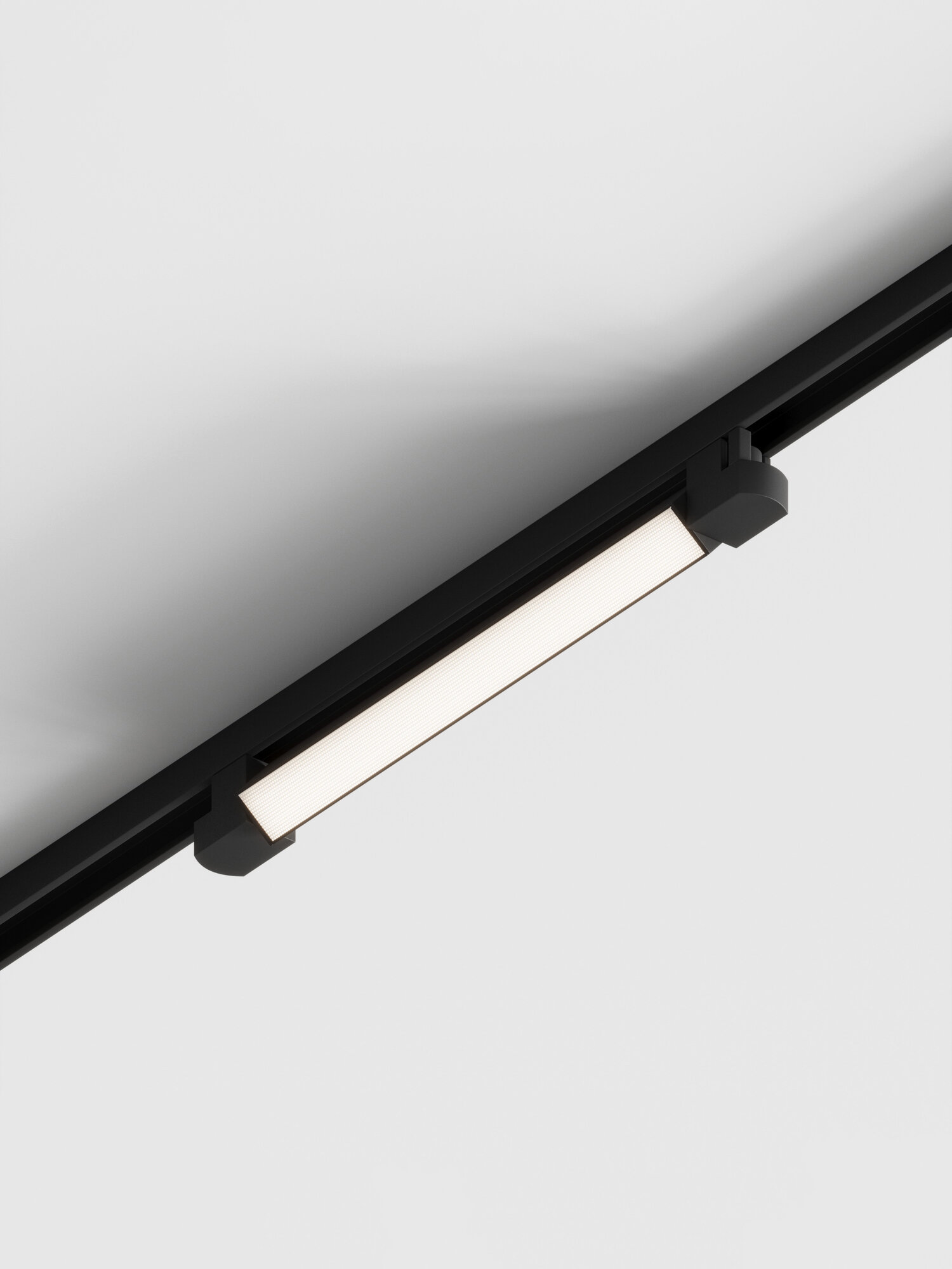 Трековый линейный светильник Skylite HSBL_0024 Однофазный, 477мм-4000К, 24Вт, чёрный — фото 1