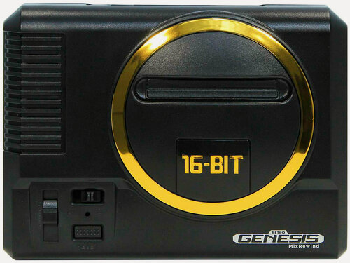 Изображение товара Игровая приставка Retro Genesis MixRewind HD, 1000 игр, 2 беспроводных джойстика, HDMI, 8+16Bit, Rewind (RGP-515)