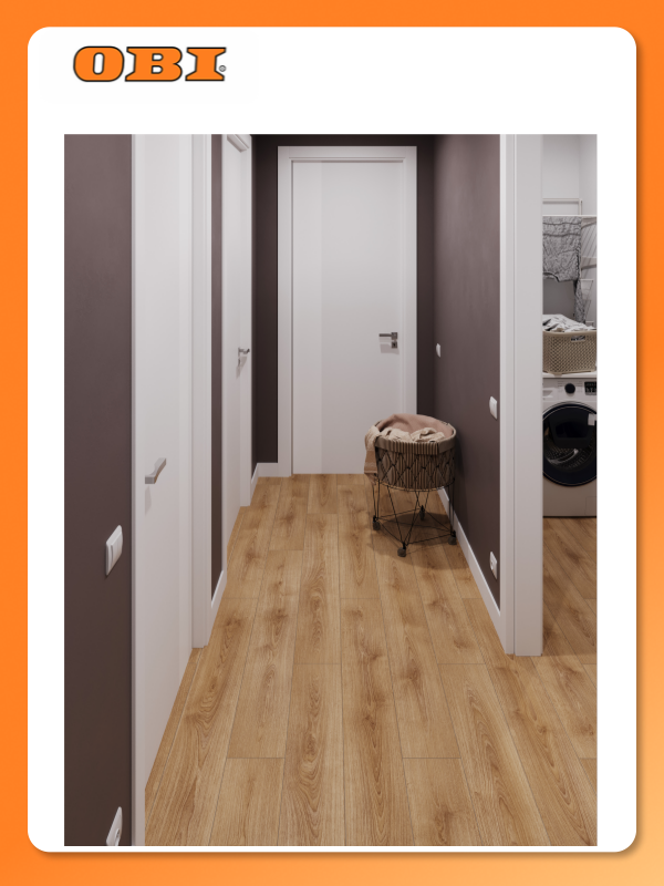 Ламинат 33 класс 8 мм EGGER HOME AQUA PLUS Дуб брукс медовый 1 995