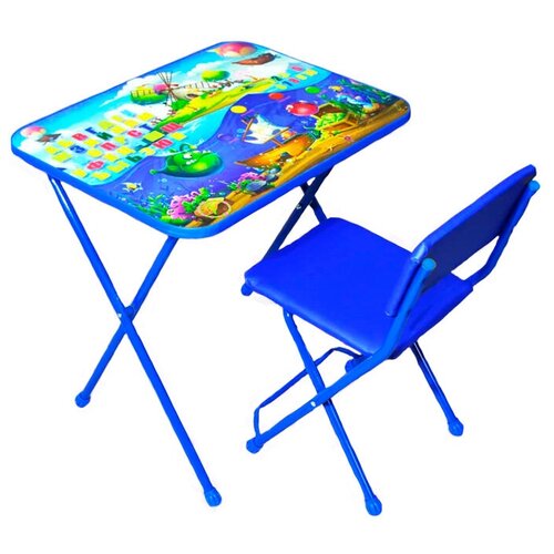Набор детской складной мебели стол + стул 