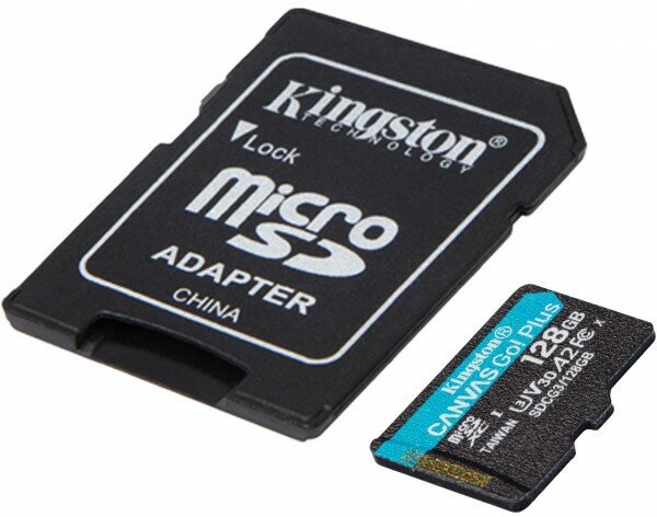 Карта памяти microSDXC UHS-I U3 KINGSTON Canvas Go! Plus 128 ГБ, 170 МБ/с, Class 10, , 1 шт. - фото №6