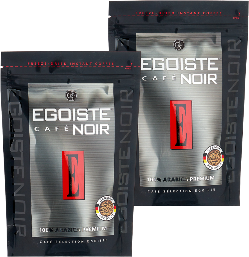 Кофе растворимый Egoiste Noire 70 грамм 2 штуки