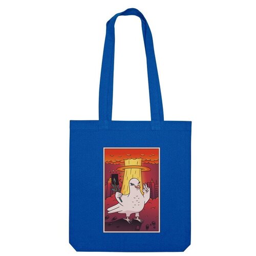 фото Сумка шоппер us basic, синий