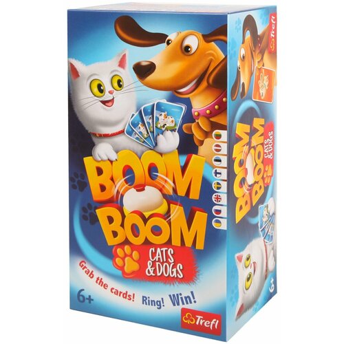 Игра Trefl Бум Бум Кошки и собаки 02004