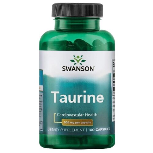 Отдельные аминокислоты Swanson Taurine 500 mg. 100 капс. аминокислоты отдельные l methionine 500 mg 100 caps