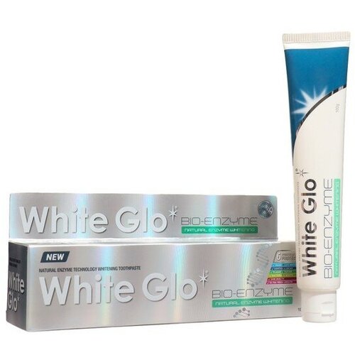 Зубная паста White Glo, отбеливающая биоэнзим, 100 г