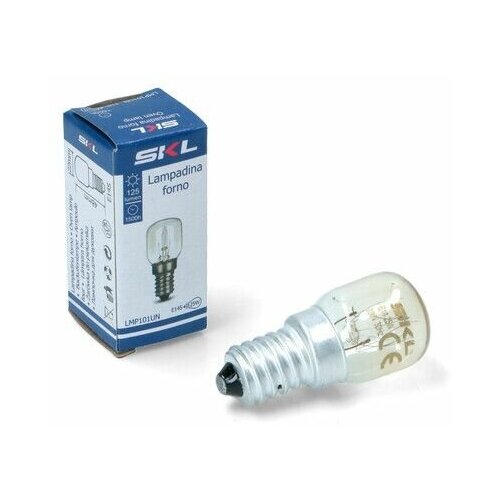 лампа накаливания e14 25w прозрачная 4525 s Лампа духового шкафа E14 25W 300C, LMP101UN, CU4410