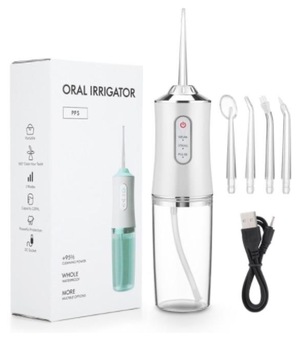 Ирригатор для полости рта Oral Irrigator 2 шт (Белый)