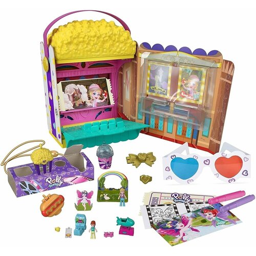 Игровой набор Polly Pocket Popcorn Surprise