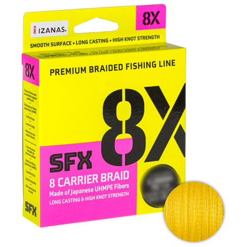 Sufix Sfx Braid X8 135м. 0.148мм. Yellow