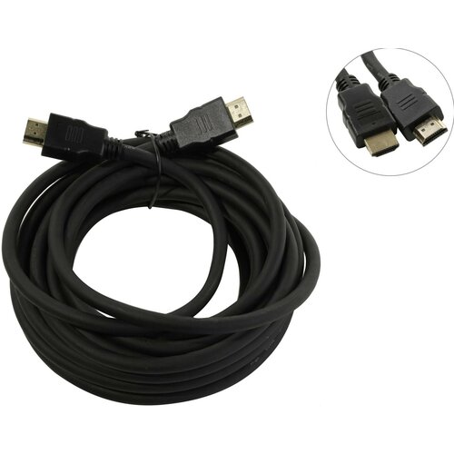 HDMI <-> HDMI Exegate EX-CC-HDMI2-5.0 комплект 5 штук кабель hdmi exegate ex cc hdmi2 1 8f 19m 19m v2 0 1 8м 4k uhd ethernet