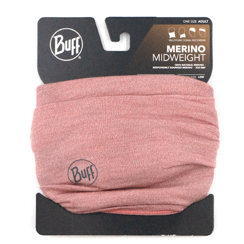 Бандана Buff Merino Midweight Melange Rosewood (US:one size)