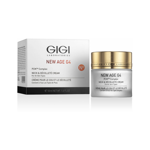GIGI NEW AGE G4 Neck & Decolte Cream (Крем для шеи и зоны декольте с комплексом PCM™), 50 мл