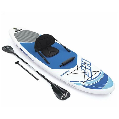 фото Sup-доска-каяк 305х84х15см, bestway (65303): насос, весло, лиш, ремнабор, сумка, до 130кг