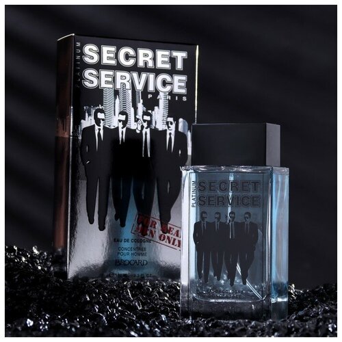 Одеколон мужской Secret Service Platinum, 100 мл brocard parfums одеколон мужской secret service platinum 100 мл