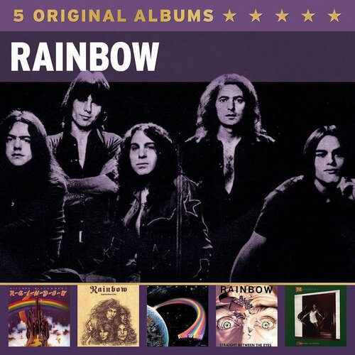 Audio CD Rainbow. 5 Original Albums (5 CD) audio cd jacques loussier 5 original albums 5 cd