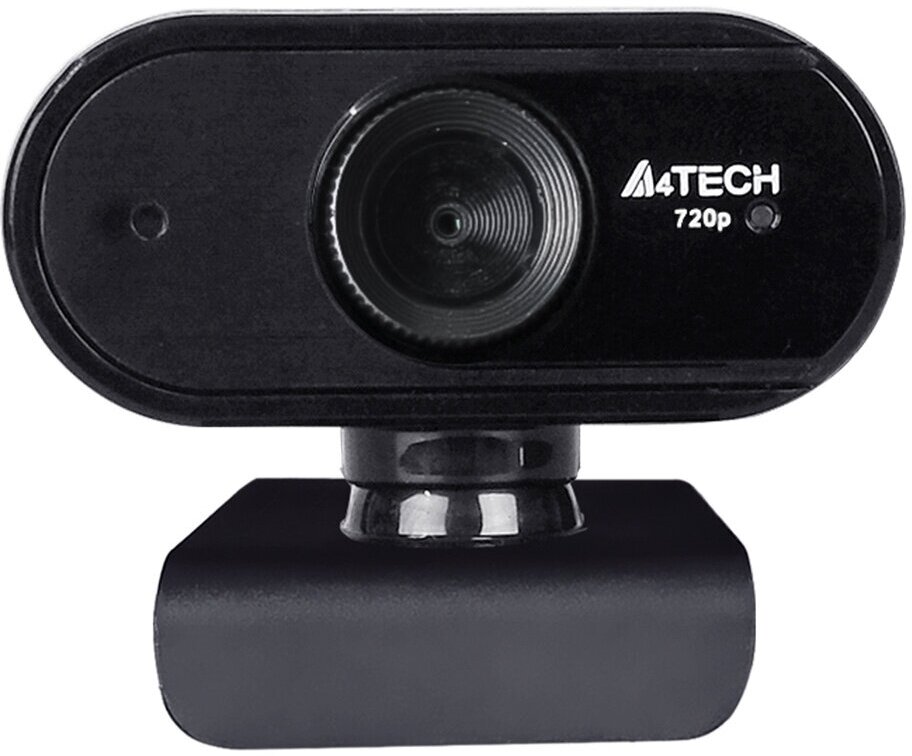 Камера Web A4Tech Pk-825p черный 1Mpix (1280x720) USB2.0 с микрофоном Pk-825p