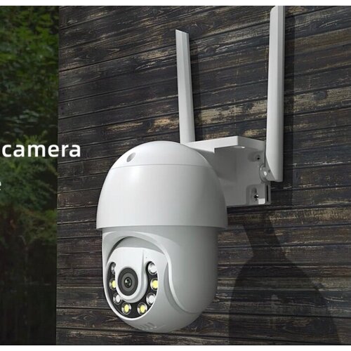 Камера видеонаблюдения 3 мп Wifi Ip поворотная уличная домашняя 311500₽
