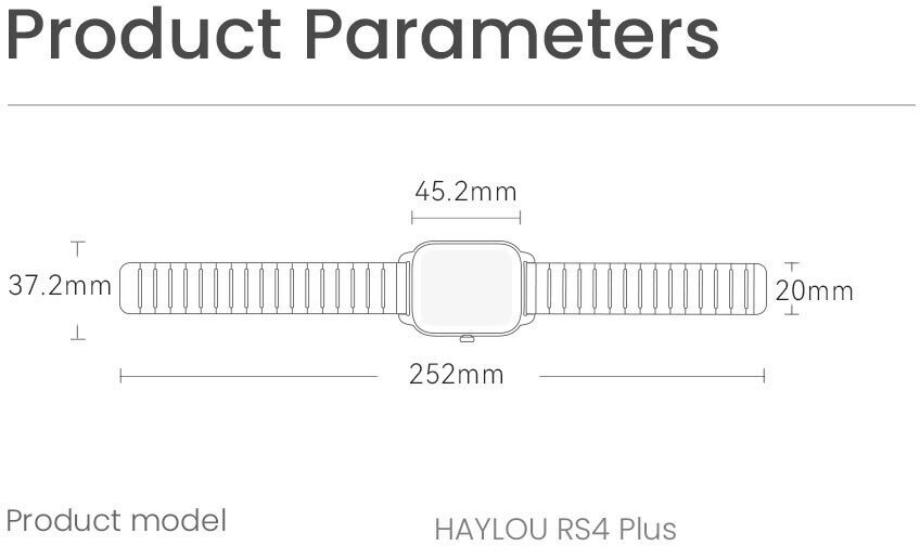 Умные часы Haylou серия RS4+, модель LS11 черные - фото №7