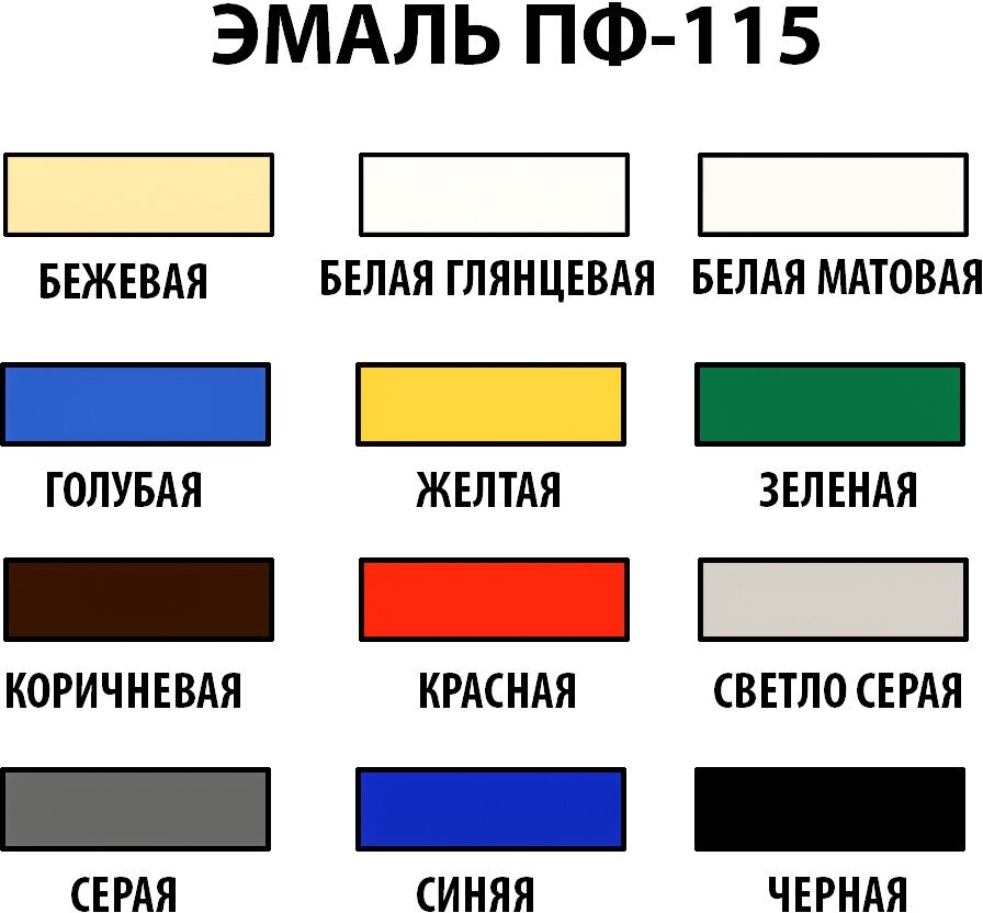 Эмаль BAUPROFFE ПФ-115 бежевая 2,7кг - фотография № 2